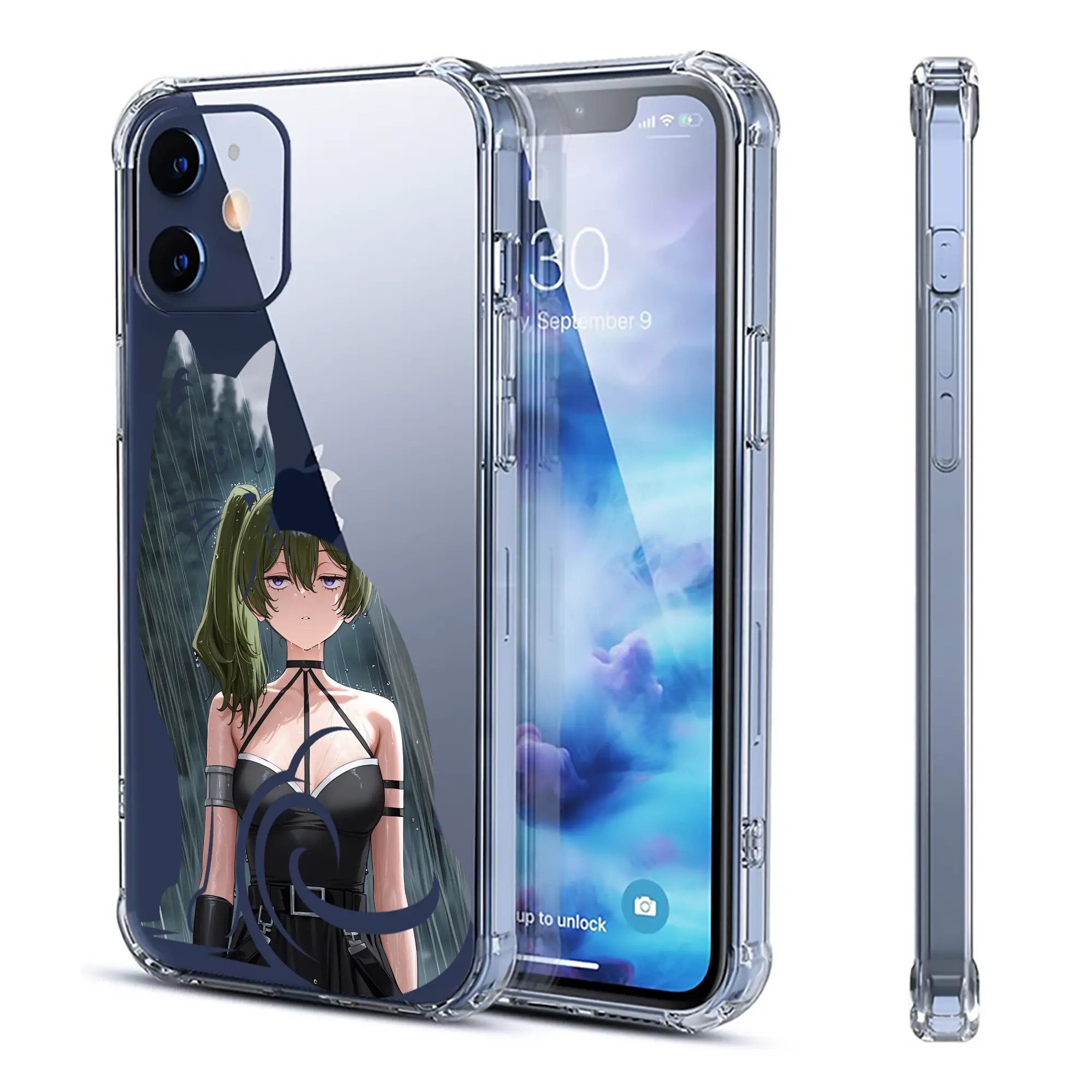 葬送のフリーレン（Frieren） グッズ,ユーベル（Übel） - IPhone 12シリーズ対応 ・ 透明スマホケース ・ クリアソフトケース ・ TPU素材 ・ 耐衝撃 ・ 高密着 ・ 防汚 防指紋 ・ 簡単着脱